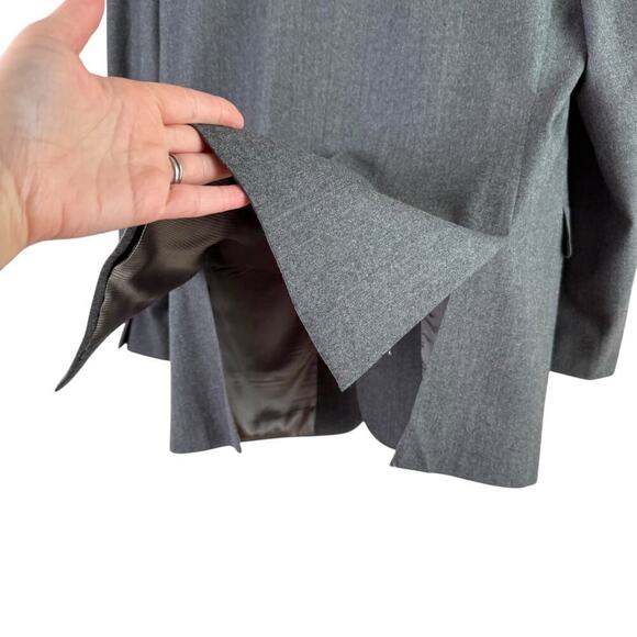 Jack Victor Italian Wool Linden Cut Blazer 3-Button Sport Coat Suit Jacket, 40R - Picture 9 of 13